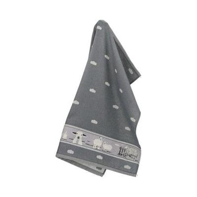 Bunzlau Castle Bunzlau Castle Sheep theedoek 65x65 Anthracite