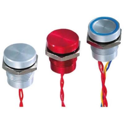 APEM PBAR1AF6000 PBAR1AF6000 Piëzotoets 24 V DC/AC 0.2 A 1x uit/(aan) Moment IP69K 1 stuk(s)