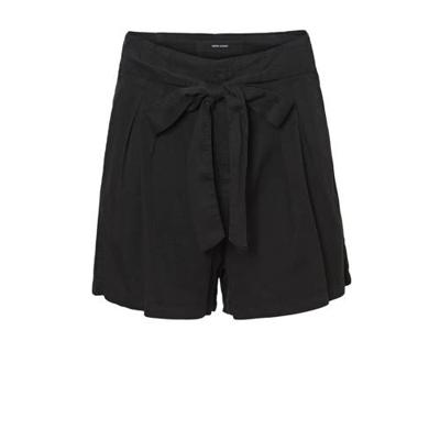 VERO MODA CURVE high waist loose fit short VMMIA zwart