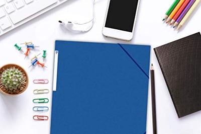 Elastomap Oxford Top File+ A4 donkerblauw | 10 stuks Elastomap Oxford Top File+ A4 donkerblauw | 10 stuks