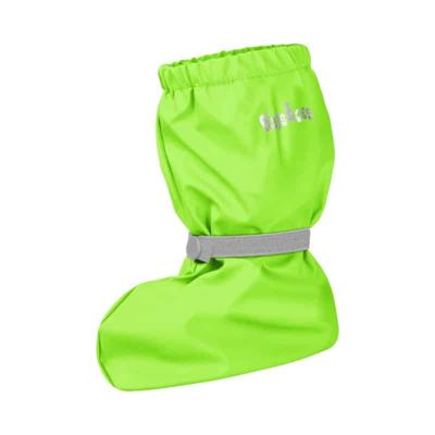 Playshoes overschoenen fleece gevoerd Uni Neon Groen-M
