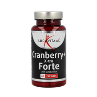 Lucovitaal Cranberry met X-tra Lactobacillus Capsules - thumbnail