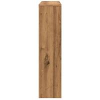 Radiatorombouw 149x20x82 cm bewerkt hout artisanaal eikenkleur - thumbnail
