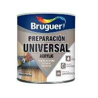 Voorbereiding van het oppervlak Bruguer 5120577 Universeel Acryl Afdrukken Wit 750 ml Mat
