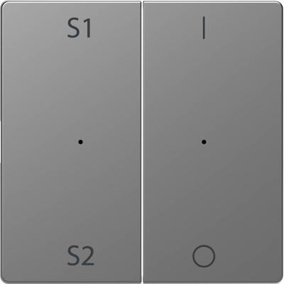 Merten MEG5228-6036 Wisselschakelaar Afdekking System Design RVS 1 stuk(s)