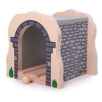 Bigjigs houten rails - grijze tunnel - thumbnail