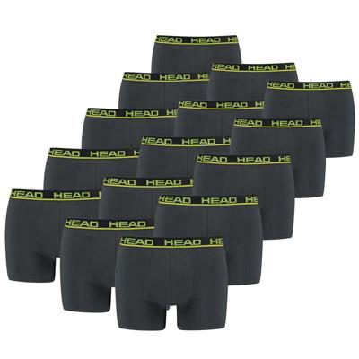 Head Boxershorts 15-pack Phantom / Lime Punch-M