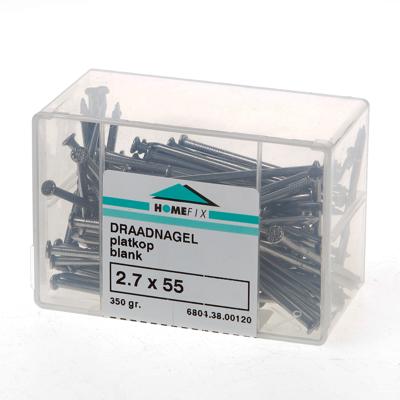 Homefix Draadnagel Blank Pk 2.7X55 | 400 gram - 6702.40.00060