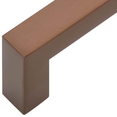 Handvatten 10 st 64 mm roestvrij staal bronskleurig