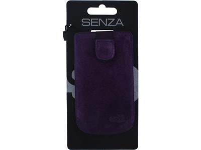 Senza Suede Slide Case Velvet Purple Size XXL