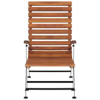 Terrasstoel massief acaciahout - thumbnail