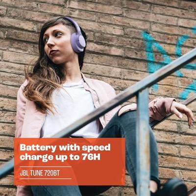 JBL TUNE 720BT bluetooth Over-ear hoofdtelefoon blauw - thumbnail