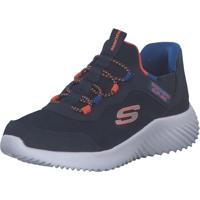 Slip-ins kinderschoenen 403822L Bounder - Brisk - Burst SKECHERS marineblauw - thumbnail
