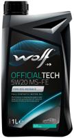 Wolf motorolie "officialtech ms-fe". motoroil 5w20 1l off.tech ms-fe - thumbnail