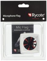 Rycote Square White Mic Flag - thumbnail