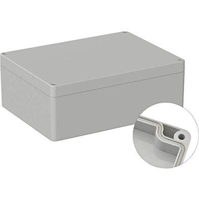 TRU COMPONENTS TC-9065488 Outdoorbehuizing 200 x 150 x 75 Polycarbonaat Grijs-wit (RAL 7035) 1 stuk(s)