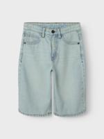 Name it zomer short jongens - vintage licht blauw denim - Nkmryan - thumbnail