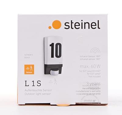 Steinel Sensorlamp L1 zwart Steinel - 5014812 - thumbnail