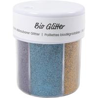 Creativ Company Bio sparkles, diverse kleuren, 6x28 ml/ 1 doosje - thumbnail