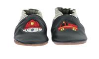 Zacht lederen babyslofjes Badge 974780 - ROBEEZ© marineblauw - thumbnail