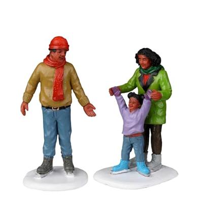 Family Ice Follies Set Of 2 Kerst LEMAX - Lemax