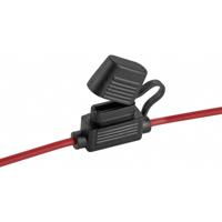 TRU COMPONENTS Steekzekeringhouder (auto) Platte zekering mini 30 A 3.3 mm² 1 stuk(s) - thumbnail