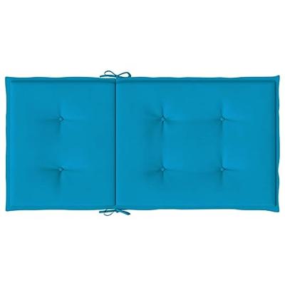 VidaXL Tuinstoelkussens lage rug 4 st 100x50x3 cm oxford stof blauw VidaXL Tuinstoelkussens lage rug 4 st 100x50x3 cm oxford stof blauw