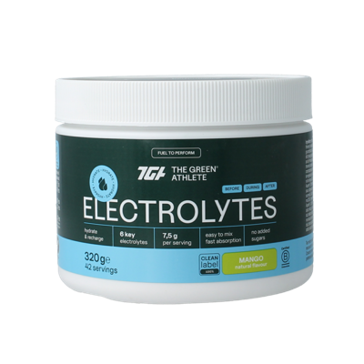 The Green Athlete Electrolytes mango 320 Gram