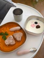 3-delige lunchbox van roestvrij staal BEABA rozen - thumbnail