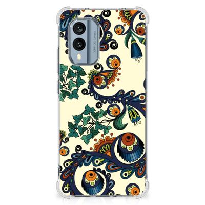 Anti Shock Case Nokia X30 Barok Flower Anti Shock Case Nokia X30 Barok Flower