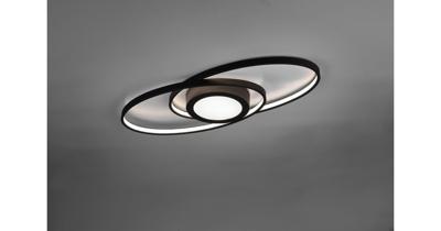 Trio Moderne plafondlampGalaxy zwart - R62991142