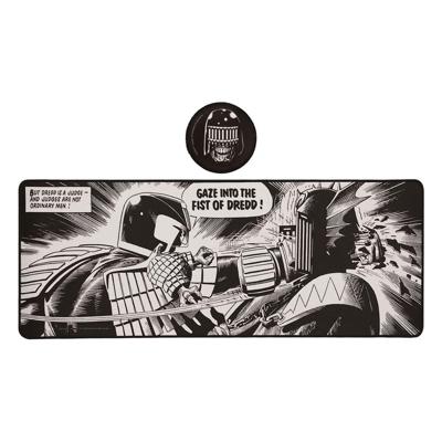 2000 AD Desk Pad & Coaster Set Judge Dredd