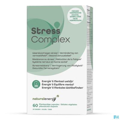 Natural Energy Stress Complex Caps 60