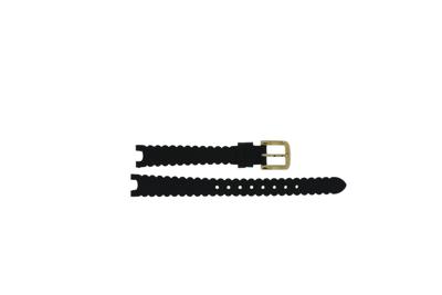 Horlogeband Kate Spade New York KSW1356 Leder Zwart 12mm