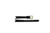 Horlogeband Kate Spade New York KSW1356 Leder Zwart 12mm - thumbnail