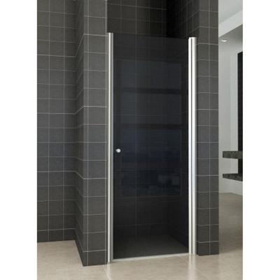 BWS Douchedeur | Profiel | 80x202cm | 8mm NANO Omkeerbaar Rookglas | Nisdeur