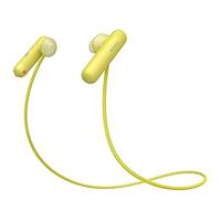 Sony WI-SP500 True Wireless Sport Hoofdtelefoon met Noise Cancelling inclusief oplaad-etui (IPX4 waterbestendig, extra bass) zwart 15 EU geel - thumbnail