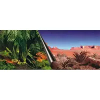 Europet Foto Achterwand Jungle & Dessert 30x60cm - thumbnail