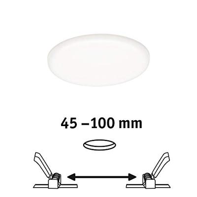 Paulmann 92391 EB Panel Veluna VariFit LED-inbouwlamp LED 10 W Satijn