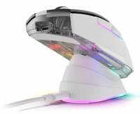 Sharkoon skiller sgm50w gaming muis (wit, 400 - 6400 dpi, rgb leds) - thumbnail
