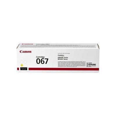 Canon 067 tonercartridge 1 stuk(s) Origineel Geel Canon 067 tonercartridge 1 stuk(s) Origineel Geel