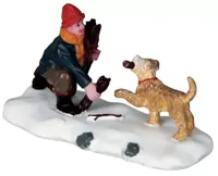 Kerstfiguur Gathering firewood Lemax - Lemax - thumbnail