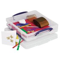 Really Useful Box opbergdoos 7 liter, transparant - thumbnail