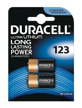 Duracell Lithium-PHOTOBATT. CR 123A, 2ER