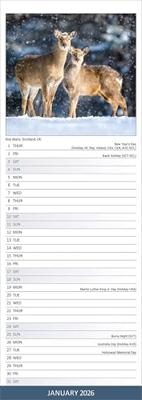 Seasons Kalender 2026 Slimline Seasons Kalender 2026 Slimline