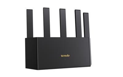Tenda TX12L Pro draadloze router Gigabit Ethernet Dual-band (2.4 GHz / 5 GHz) Zwart