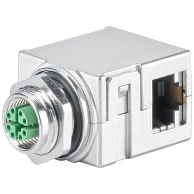 Siemens 6GK19010DM402AA5 Sensor/actuator connector M12 Schakelkastdoorvoer 1 stuk(s) Package