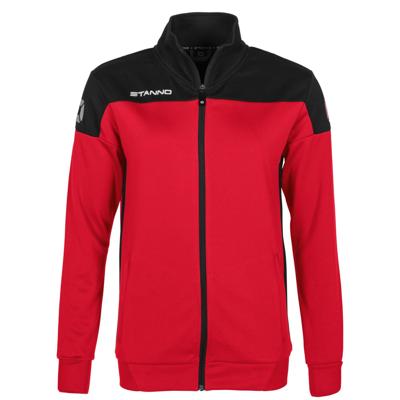 Stanno 408603 Pride Full Zip Ladies Jacket - Red-Black - XL