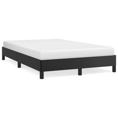 Bedframe zonder matras 120x190 cm kunstleer zwart