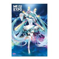 Hatsune Miku Wallscroll Miku Expo 10th Anniversary Limited Edition 61 x 91 cm - thumbnail